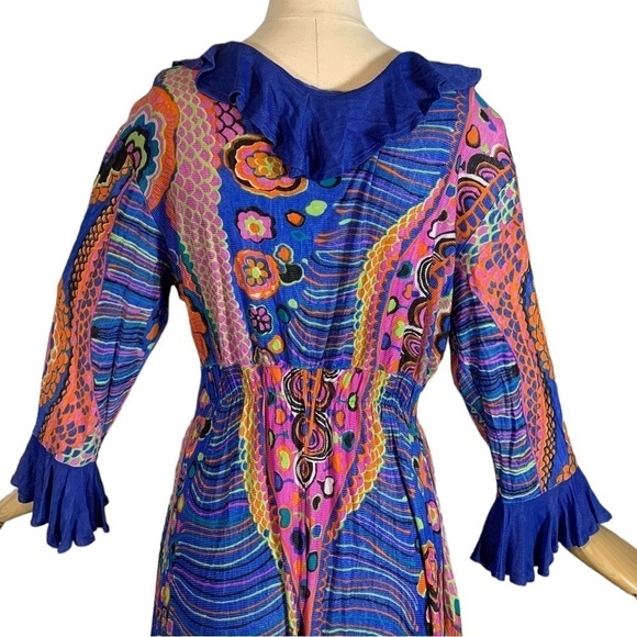 Vintage 1960s Playsuit Romper Size Large - Picture 8 of 9